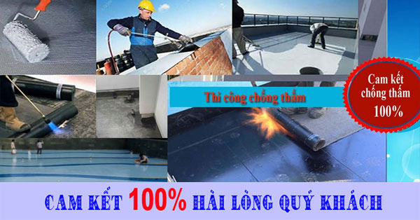 Thi công chống thấm tại Vũ Thư, Thái Bình
